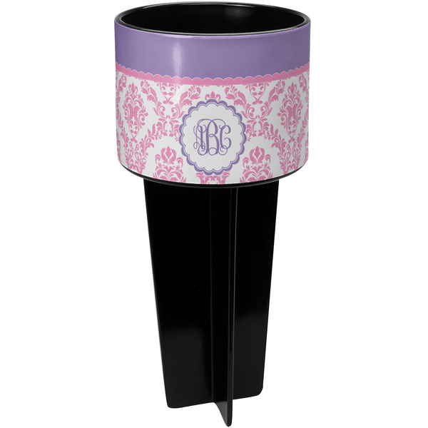 Pink, White & Purple Damask spiker_black_apvl