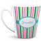Grosgrain Stripe 12 Oz Latte Mug - Front Full