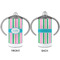 Grosgrain Stripe 12 oz Stainless Steel Sippy Cups - APPROVAL