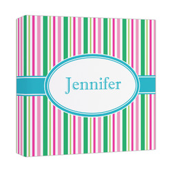 Grosgrain Stripe Canvas Print - 12x12 (Personalized)