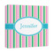 Grosgrain Stripe Canvas Print - 12x12 (Personalized)