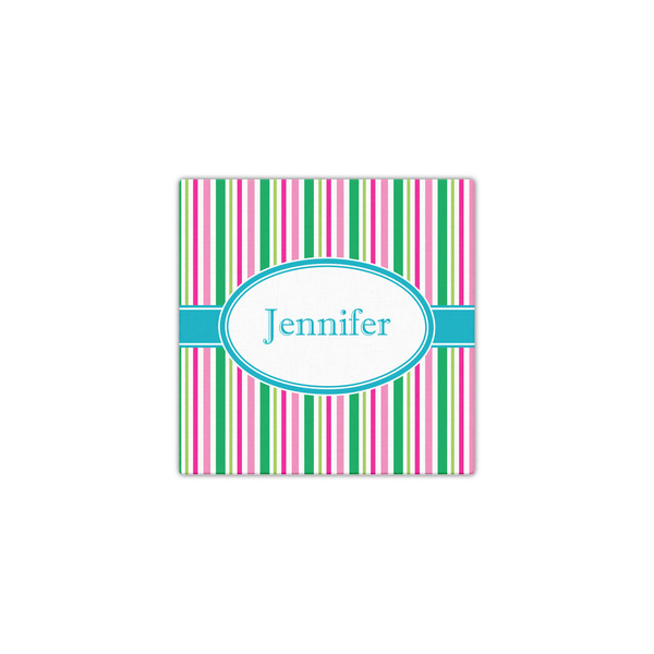 Grosgrain Stripe 12x12 - Canvas Print - Front View