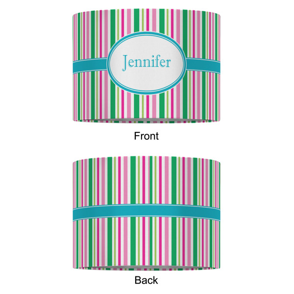 Grosgrain Stripe 16" Drum Lampshade - APPROVAL (Fabric)