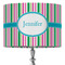 Grosgrain Stripe 16" Drum Lamp Shade - Fabric (Personalized)