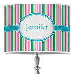 Grosgrain Stripe Drum Lamp Shade (Personalized)