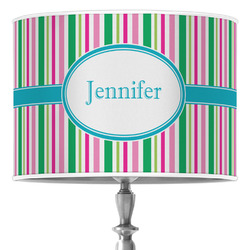 Grosgrain Stripe Drum Lamp Shade (Personalized)
