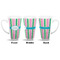 Grosgrain Stripe 16 Oz Latte Mug - Approval