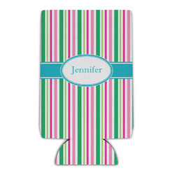 Grosgrain Stripe Can Cooler (16 oz) (Personalized)