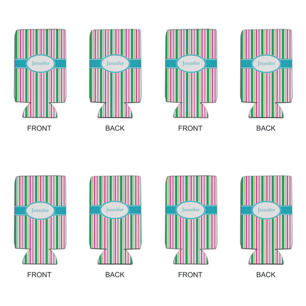 Grosgrain Stripe 16oz Can Sleeve - Set of 4 - APPROVAL