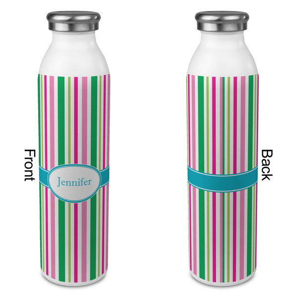 Grosgrain Stripe 20oz Water Bottles - Full Print - Approval