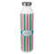 Grosgrain Stripe 20oz Stainless Steel Water Bottle - Full Print (Personalized)