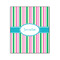 Grosgrain Stripe Wood Print - 20x24 (Personalized)