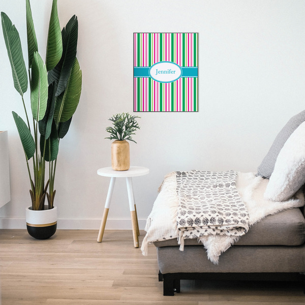 Grosgrain Stripe 20x24 Wood Print - In Context