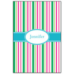 Grosgrain Stripe Wood Print - 20x30 (Personalized)