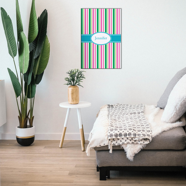 Grosgrain Stripe 20x30 Wood Print - In Context