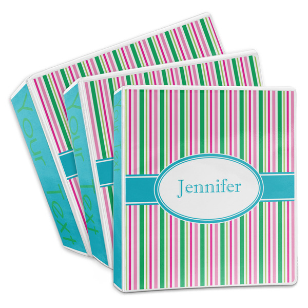 Grosgrain Stripe 3-Ring Binder Group
