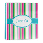 Grosgrain Stripe 3-Ring Binder - 1 inch (Personalized)