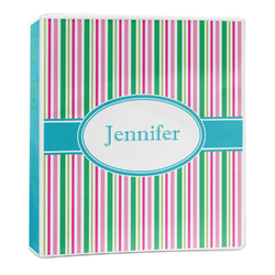 Grosgrain Stripe 3-Ring Binder (Personalized)