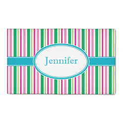 Grosgrain Stripe 3' x 5' Indoor Area Rug (Personalized)
