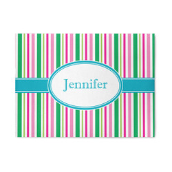 Grosgrain Stripe 5' x 7' Indoor Area Rug (Personalized)