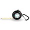 Grosgrain Stripe Pocket Tape Measure - 6 Ft w/ Carabiner Clip (Personalized)