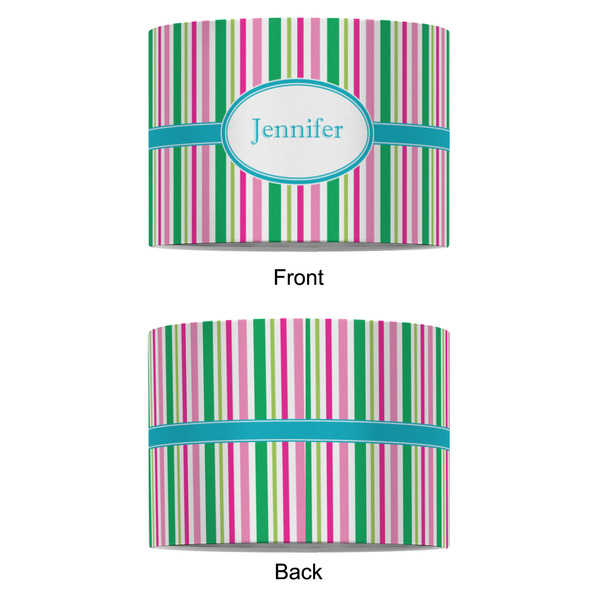 Grosgrain Stripe 8" Drum Lampshade - APPROVAL (Fabric)