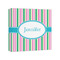 Grosgrain Stripe Canvas Print - 8x8 (Personalized)