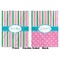 Grosgrain Stripe Baby Blanket (Double Sided - Printed Front and Back)