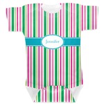 Grosgrain Stripe Baby Bodysuit 12-18 (Personalized)