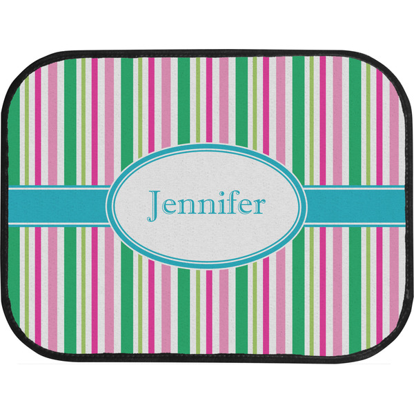 Grosgrain Stripe Back Seat Car Mat