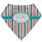 Grosgrain Stripe Bandana Bib (Personalized)
