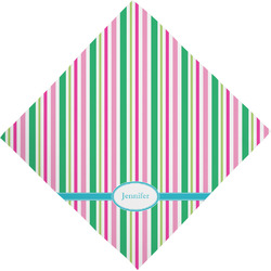 Grosgrain Stripe Dog Bandana Scarf w/ Name or Text