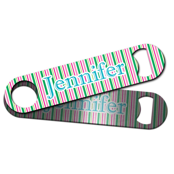 Grosgrain Stripe Bar Bottle Opener - Main