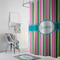 Grosgrain Stripe Bath Towel Sets - 3-piece - In Context