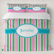 Grosgrain Stripe Duvet Cover Set - King (Personalized)