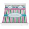 Grosgrain Stripe Comforter Set - King (Personalized)