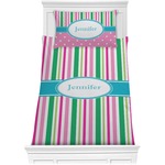 Grosgrain Stripe Comforter Set - Twin (Personalized)