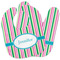 Grosgrain Stripe Baby Bib w/ Name or Text