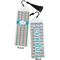 Grosgrain Stripe Bookmark with tassel - Front and Back