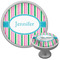 Grosgrain Stripe Cabinet Knob (Personalized)