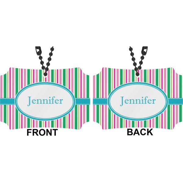 Grosgrain Stripe Car Ornament - Berlin (Approval)