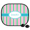 Grosgrain Stripe Car Side Window Sun Shade (Personalized)
