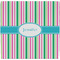Grosgrain Stripe Ceramic Tile Hot Pad (Personalized)