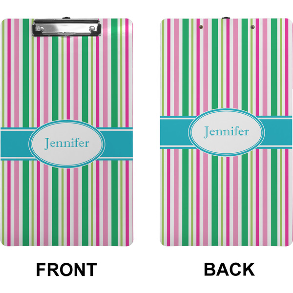 Grosgrain Stripe Clipboard (Legal) (Front + Back)