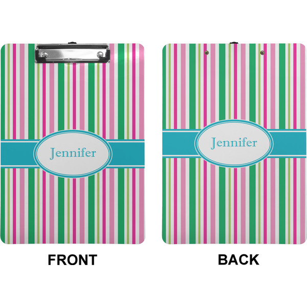 Grosgrain Stripe Clipboard (Letter) (Front + Back)