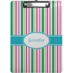 Grosgrain Stripe Clipboard (Letter Size) w/ Name or Text