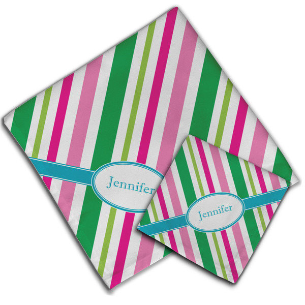 Grosgrain Stripe Cloth Napkins - Personalized Lunch & Dinner (PARENT MAIN)