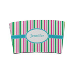 Grosgrain Stripe Coffee Cup Sleeve (Personalized)