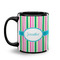 Grosgrain Stripe Coffee Mug - 11 oz - Black