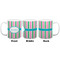 Grosgrain Stripe Coffee Mug - 11 oz - White APPROVAL